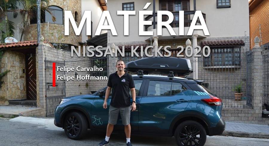 Vídeo com o Caçador de Carros – Nissan Kicks UCL CVT 2020